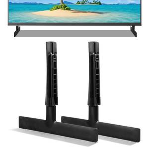 lot 8312 image: BN63-19338B TV Stand Legs, TV Feet Replacement for Samsung UN55AU8000BXZA UN50AU8000FXZA UN50CU8000FXZA UN55CU8000BXZA, OEM Replacement Base, No Screws Needed��