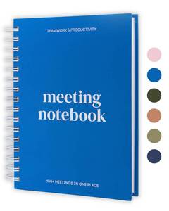 lot 8353 image: Lamare Meeting Notebook for Work Organization �� Perfect Work Notebook for Note Taking, Meeting Planner and Office Supplies for Men & Women