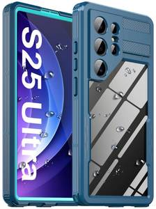 lot 8366 image: Ezanmull for Samsung Galaxy S25 Ultra Waterproof Case, with Built-in Screen Protector Dustproof Shockproof Full Body Underwater Protective Phone Case Cover for Samsung Galaxy S25 Ultra 5G 6.9 (Blue)