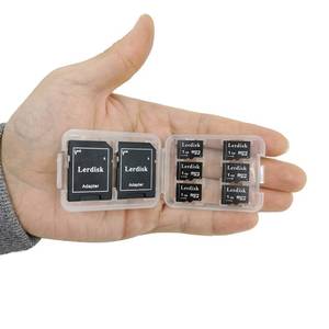 lot 8407 image: Factory Wholesale Micro SD Card 1GB Pack of 6 in Bulk MicroSD with SD Adapter Produced by Authorized Licencee (1GB)