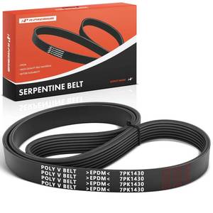 lot 8415 image: A-Premium 56.3 Inch Serpentine Drive Belt Fit For Honda Civic 2016-2024, HR-V HRV 2023-2024, L4 2.0L, Gas Only