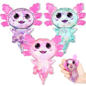 lot 13042 image: JellyArch 12 Pcs Axolotl Party Favors Stress Fidget Toy Stress Relief Squeeze Sensory Toys for Exchange Prizes Party Supplies