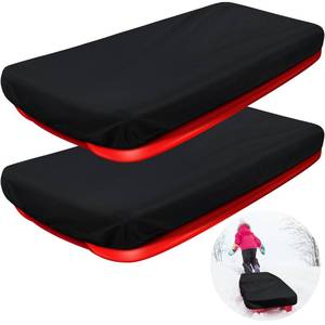 lot 13064 image: Datanly Sled Travel Cover Ice Fishing Sled Cover 600d Waterproof Travel Storage Protector for Outdoor Activities Winter Camping Hunting Slush and Mud Protection(1 Pcs,66 L X 31 W X 12 H)