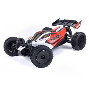 lot 13076 image: ARRMA RC Car Typhon GROM 4x4 Smart Small Scale Buggy RTR with Battery & Charger RedWhite ARA2106T2