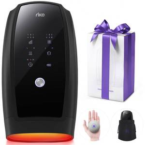 lot 13166 image: RIKE Hand Massager, 6 Modes 6 Intensities Hand Massager with Heat and Compression Arthritis and Carpal Tunnel, Christmas Gifts for Women,White Elephant Gifts for Adults (Black)