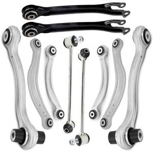 lot 13168 image: Rockplanet Rear Suspension Control Arm Kit Compatible with Mercedes Benz C250 ZC300 C350 C63 CLS400 CLS550 E250 E350 E400 E550 Rear Upper and Lower Control Arm, Sway Bar Link