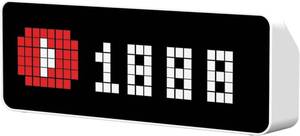 lot 14348 image: ULANZI TC001 Smart Pixel Clock, Gaming Setup Digital Alarm Clock with Weather - Awtrix Simulator - WiFi Connect, Social Media Counter, Retro Pixel Art Clock for Gaming Room,Bedside, Office Decor
