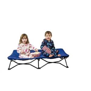 lot 15243 image: Regalo My Cot Portable Child Travel Bed - Blue