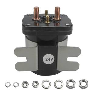 lot 16366 image: Coimoviol 586-905 Solenoid Contactor Relay 24V 200Amp Compatible with Trombetta White Rodgers Skyjack, OEM# 586-114111, 114-2411, 103101, 4 Terminal Starter Solenoid