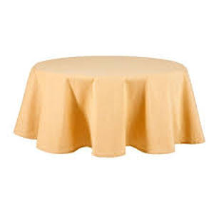 lot 8262 image: Ralph Lauren Round Tablecloth 70 inch