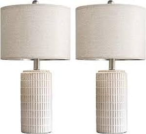 lot 13010 image: Modern Table Lamp Model AMZ-T114WH