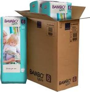 lot 13127 image: Bambo Nature Eco-Friendly Diapers Size 6 XXL