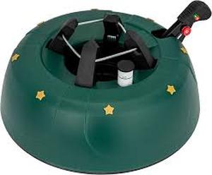lot 19629 image: Green Christmas Tree Stand with Star Decorations