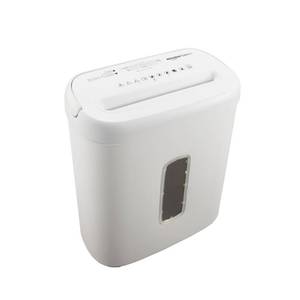 lot 3748 image: Amazon Basics 8-Sheet Cross Cut Paper and Credit Card Shredder for Security, Heavy Duty, White