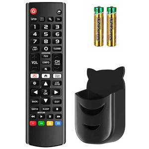 lot 6409 image: Rimous Remote Compatible with LG TV Remote Control (All Models) for All Smart TV LCD LED 3D AKB75375604 AKB75095307 AKB75675304 Remote Control for LG Remote Replacement with Holder & Battery