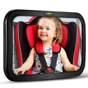 lot 6469 image: Baby Car Mirror, DARVIQS Car Seat Mirror, Safely Monitor Infant Child in Rear Facing Cars Seat, Wide View Shatterproof Adjustable Acrylic 360°for Backseat, Crash Tested and Certified for Safety