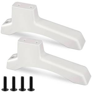 lot 6480 image: Wenqik 2 Pcs Heater Legs Wall Heater Base Legs, Floor Mounting Kit with 4 Screws Heaters Propane Installation Kit, Natural Gas Feet Natural Gas Hung Boiler, Compatible with Dyna-glo