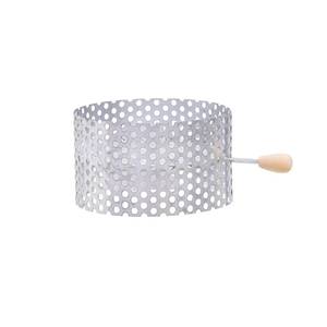 lot 6491 image: Premium Crown Style Hookah Heat Management System - Reusable Metal Charcoal Holder with Efficient Heating Design