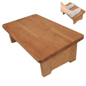 lot 7910 image: NtrlQidu Solid Wood Under Desk Footrest Foot Rest for Under DEST at Work Ergonomic Foot Stool Improves Posture and Circulation, Chair Footrest for Leg Rests 350lbs Capacity for Home Office