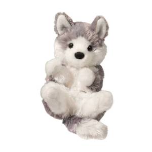 lot 8255 image: Douglas Lil Baby Husky Dog Plush Stuffed Animal