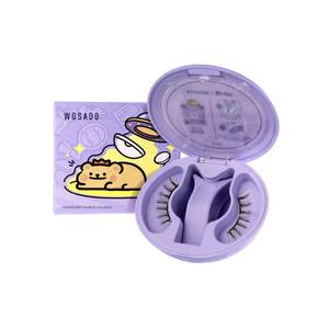 lot 8257 image: WOSADO�BearisBug Soft Magnetic Eyelashes Kit with Applicator, No.17 Ice Black 21.5mm Reusable Glue-free Magnetic Lashes, Cruelty-free False Lashes, Waterproof, Lightweight, Suit for Heavy Makeup