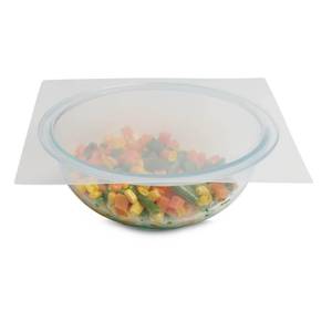 lot 8299 image: HIC Kitchen Splatter Guards for Microwave, BPA Free, Set of 4