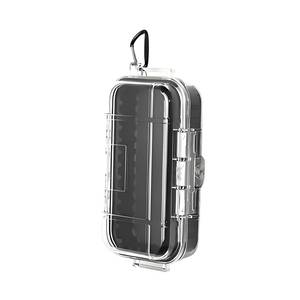 lot 8456 image: Aufgehen Waterproof Storage Case, Outdoor Sports Survival Equipment Sealed Box Dustproof Pressure Proof Dry Boxes for EDC Tools, Phone, Keys, Clear, New professional Sealed Box (Medium)