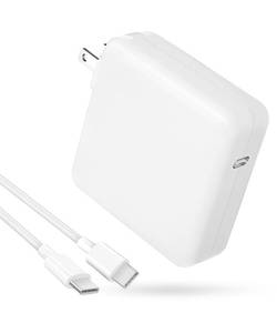 lot 8470 image: ixcv Mac Book Pro Charger - 118W USB C Charger Fast Charger Compatible with MacBook ProAir, M1 M2 M3 M4 M5, iPad Pro, Samsung Galaxy, and More USB-C Devices(6.6 ft Cable Included)
