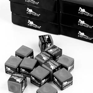 lot 8483 image: HMQQ Billiards Chalk (Gray Set of 12)