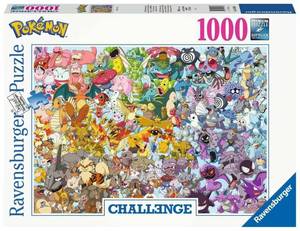 lot 8496 image: Ravensburger Pok�mon 1000 Piece Challenge Jigsaw Puzzle for Adults and Kids Age 12 Years Up