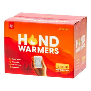 lot 12296 image: IRIS USA 60 Individual Medium Body Warmers  Hand warmer