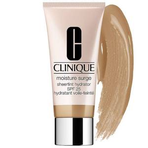 lot 12329 image: Clinique Moisture Surge Sheertint Hydrator SPF 25 Tinted Moisturizer Hyaluronic Acid, Light Coverage, 1.4 fl oz