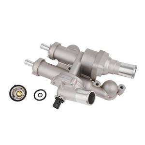 lot 13267 image: Baxzl Aluminium Thermostat Housing Assembly for Dodge Avenger Caliber Journey for Jeep Compass Patriot for Chrysler 200 Sebring 2007-2020 1.8L 2.0L 2.4L L4 Replaces 68003582AB 902-319 902319