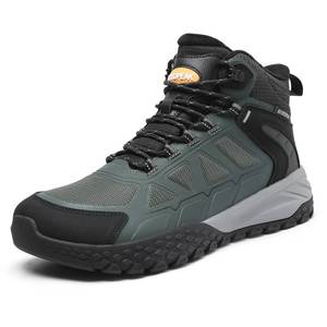lot 13268 image: ARTOPEAK Mens Thermal Winter Snow Boots with Wide Toe Box  Slip-Resistant Outsole  3M Thinsulate Insulation for Cold Weather  Arch Support & Orthopedic Army Green Size 9