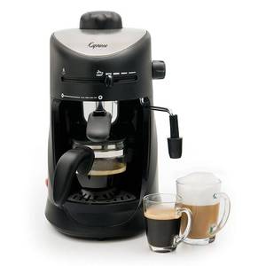 lot 13274 image: Capresso Espresso Machine BlackSilver 10 oz. 303.01