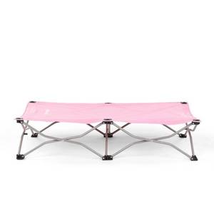 lot 13277 image: Regalo My Cot Portable Toddler Bed Includes Fitted Sheet - Pink