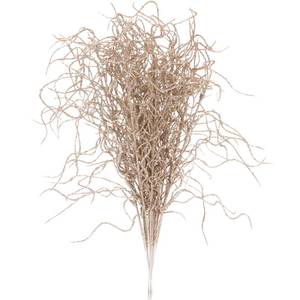 lot 14201 image: Sea Team 36-Pack Artificial Glitter Vine Twig Ornaments, Decorative Curly Beard Sticks, Glittery Stems, Picks, Branches for Christmas Tree, Small Vase, Holiday, Wedding, Party (12 Inches, Champagne)