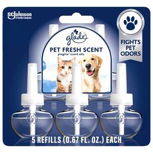 lot 14217 image: Glade Piso Liquid Air Freshener - Pet Fresh - 3.35 fl oz5ct