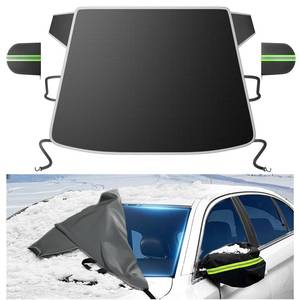lot 19729 image: DooGooCoo Upgraded 7-Layer Car Windshield Snow Cover, Efficient Winter Protection Against Snow, Ice, Frost and Water, Military-Grade Durable Universal Fit for Cars, SUVs, and Trucks-Large