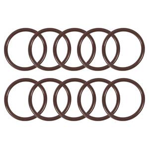 lot 20215 image: uxcell Fluorine Rubber O-Rings 28mm OD 23mm ID 2.5mm Width, Metric FKM Sealing Gasket, Pack of 10