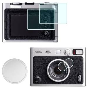 lot 20216 image: HUIPUXIANG Lens Cap  Screen Protector for Fujifilm Instax Mini EVO Instant Camera(for Accessories),LCD  Lens PET FlimAluminum Mini Fuji Evo Lens Cover with Flocking Internal