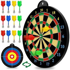 lot 1517 image: Dart Board - 12pcs Magnetic Darts - Excellent Indoor Game and Party Games - Gifts for 5 6 7 8 9 10 11 12 Year Old Boy Kids