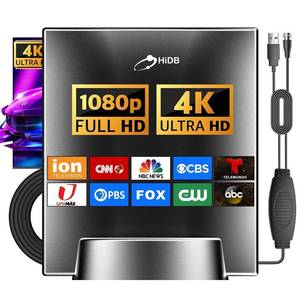 lot 2233 image: 2025 TV Antenna for Smart TV Indoor for Local Channelss - Amplified Indoor HDTV Antenna, Long Range, Supports 4K, 1080p, VHFUHF - Easy Setup, 10FT Cable, Watch Local Channels for Free