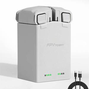 lot 2241 image: Amazear Battery Charger for DJI Mini 5 ProMini 4 3 Accessories,DJI Mini5Pro Mini43 Series Two-Way Charging Hub, Dual Batteries Rapid Charging Simultaneously