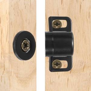 lot 2270 image: TIXIPEM Magnetic Cabinet Door Catch 8pcs - Magnets for Closure Use for Kitchen & Bathroom Cupboard & Wardrobe & Closet & Closures & Cabinet Door Drawer Latch - Black - 1.4 in