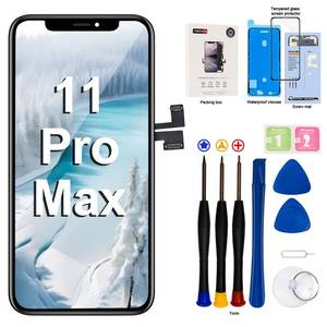 lot 2274 image: EFAITHFIX for iPhone 11 Pro Max LCD Screen Replacement 6.5 Inch Assembly Display 3D Touch Screen Digitizer with Repair Tools Kit Waterproof Adhesive Tempered Glass Protector for A2161, A2220, A2218