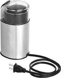 lot 12334 image: Amazon Basics Stainless Steel Electric Coffee Grinder