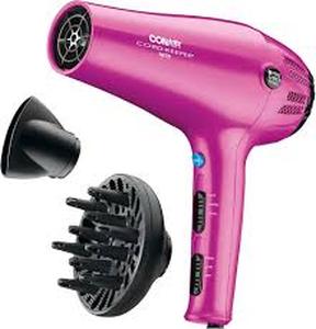 lot 12335 image: Conair Cord-Keeper Pink Hair Dryer