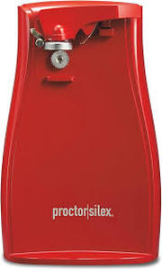 lot 12336 image: Proctor Silex Red Electric Can Opener Model 75226