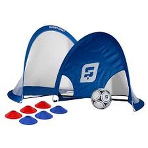 lot 13186 image: Sweet Spot Backyard Soccer Goal Set